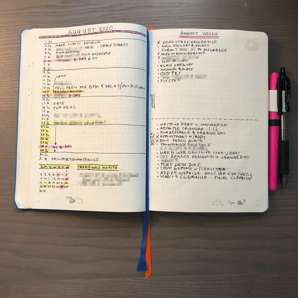 my second monthly log iteration